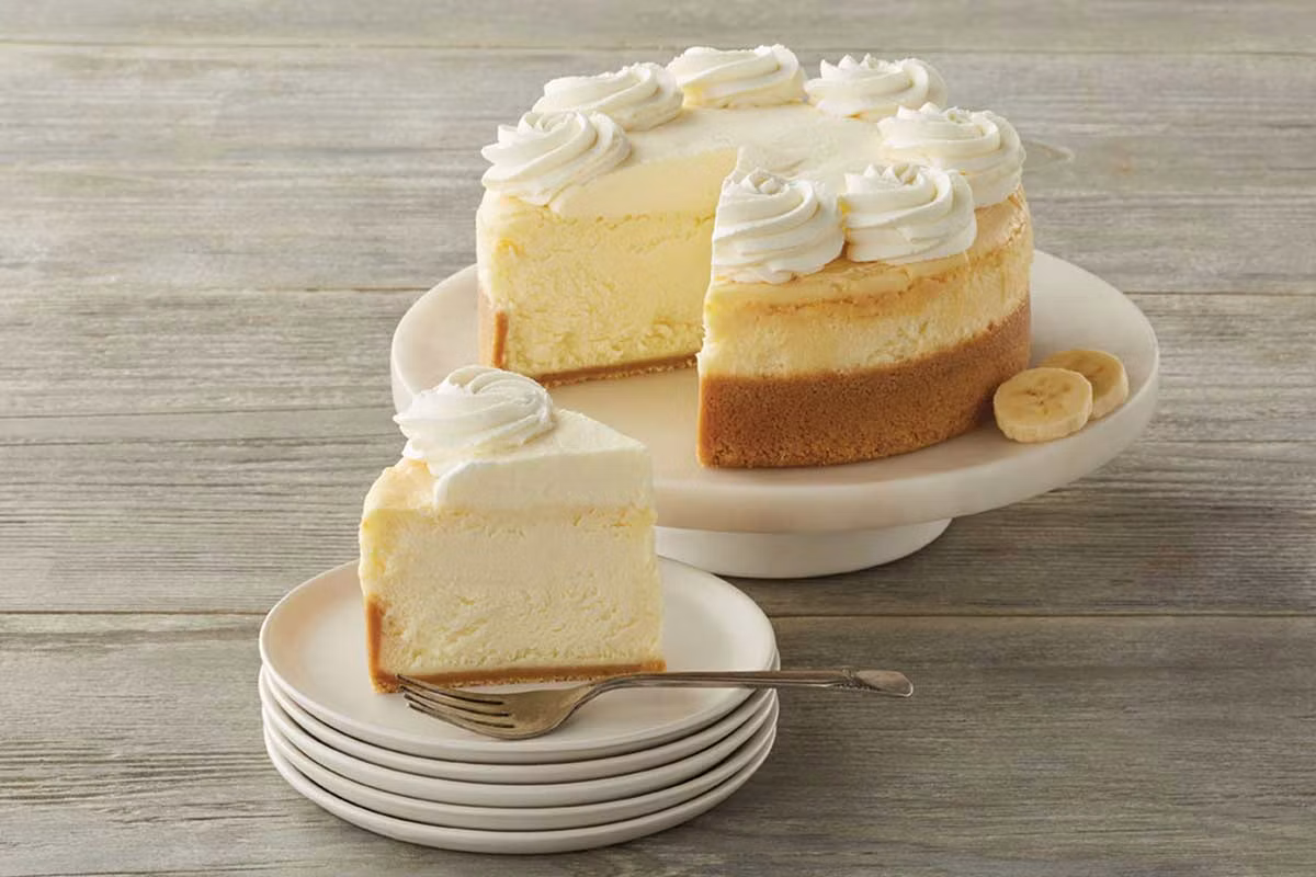 7-Inch Fresh Banana Cream Cheesecake - The Cheesecake Factory Menu Prices 2026